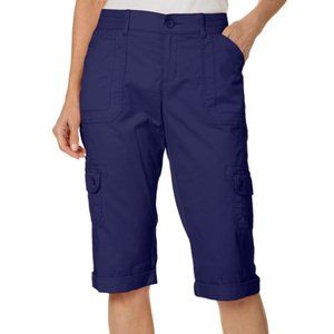 Lee | Cargo Skimmer Capris, Ink Blue